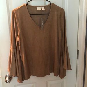 Chico’s Suede Top